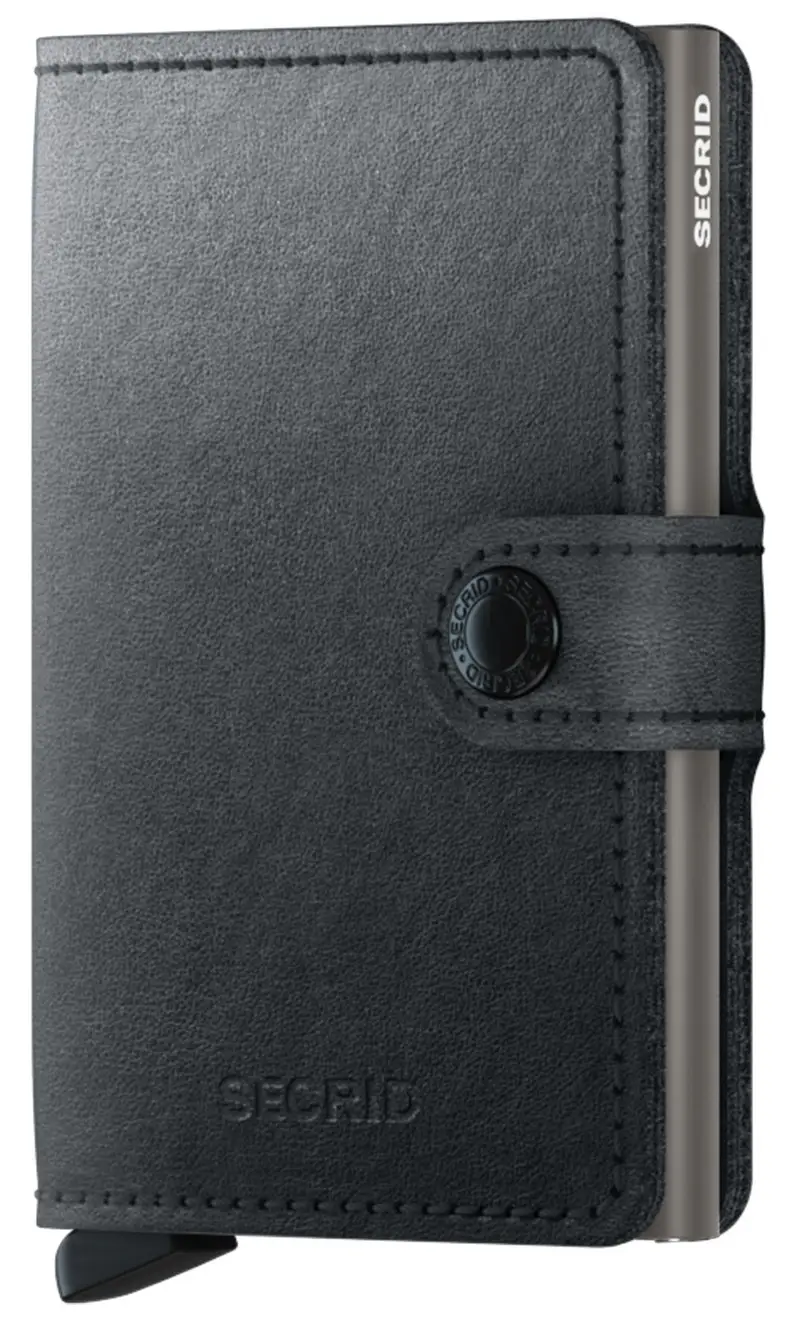 Mini portafoglio secrid mirum nero, colore nero