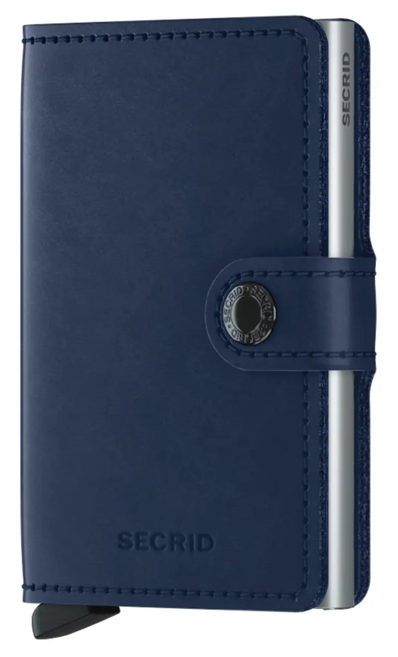 Mini portafoglio secrid original, colore blu