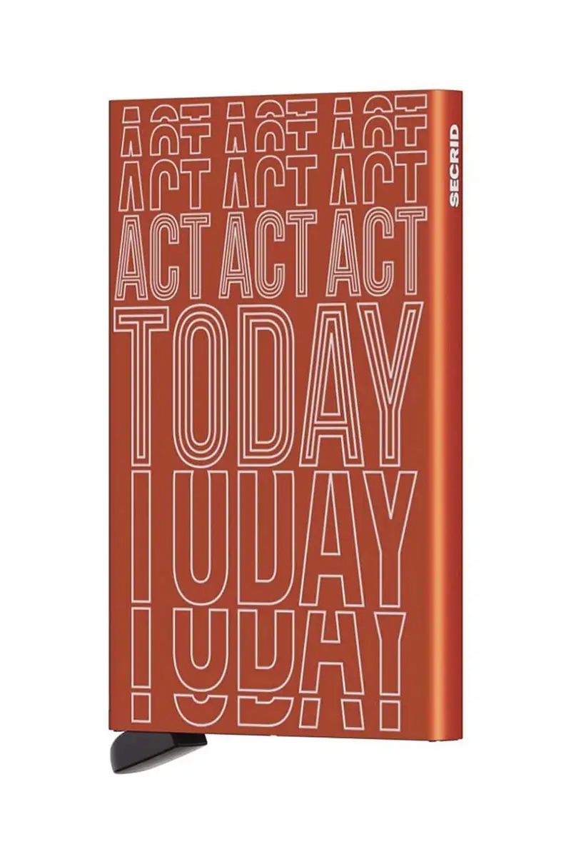 portafoglio Cardprotector Laser Orange colore arancione