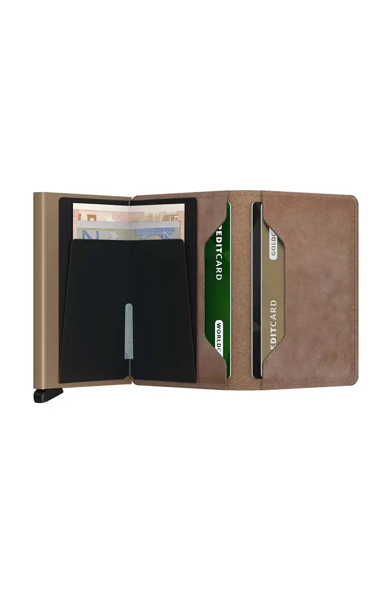 portafoglio colore marrone miniatura 3