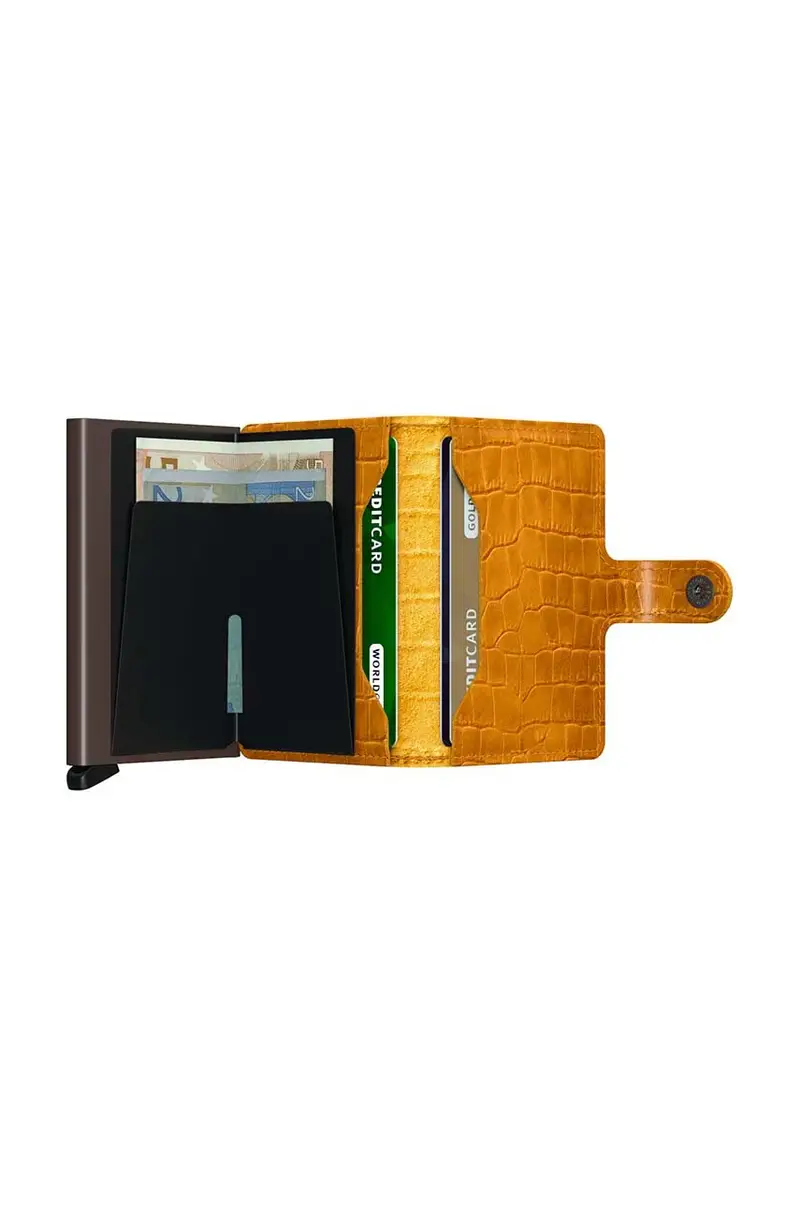 portafoglio colore marrone MCl-Ochre-Brown miniatura 3