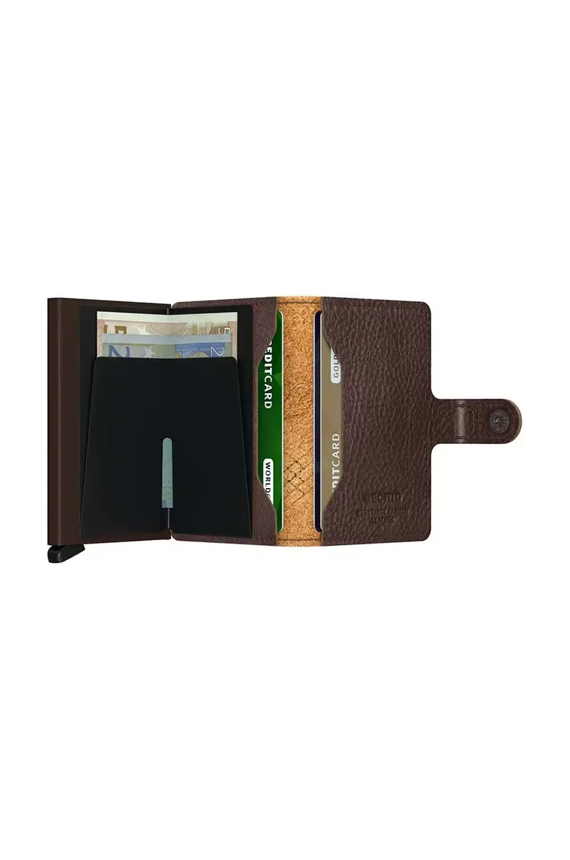 portafoglio colore marrone MSt-Linea Espresso miniatura 3