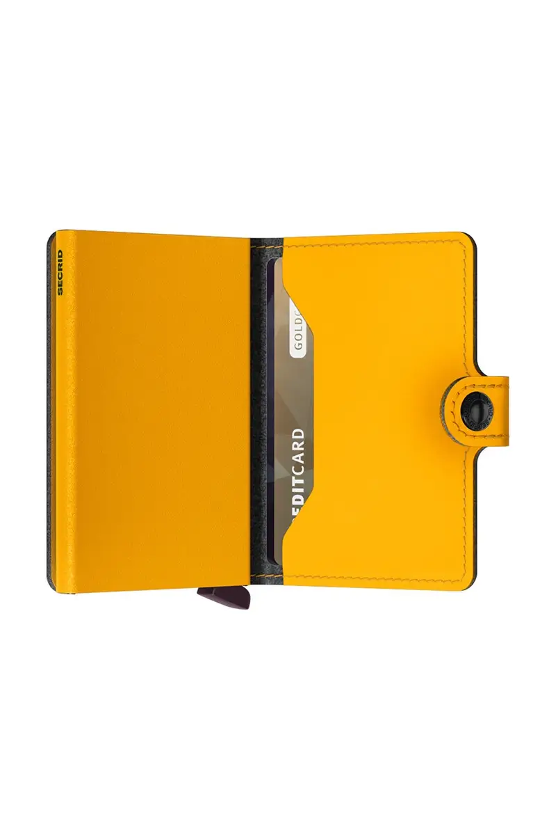 portafoglio donna Giallo miniatura 4