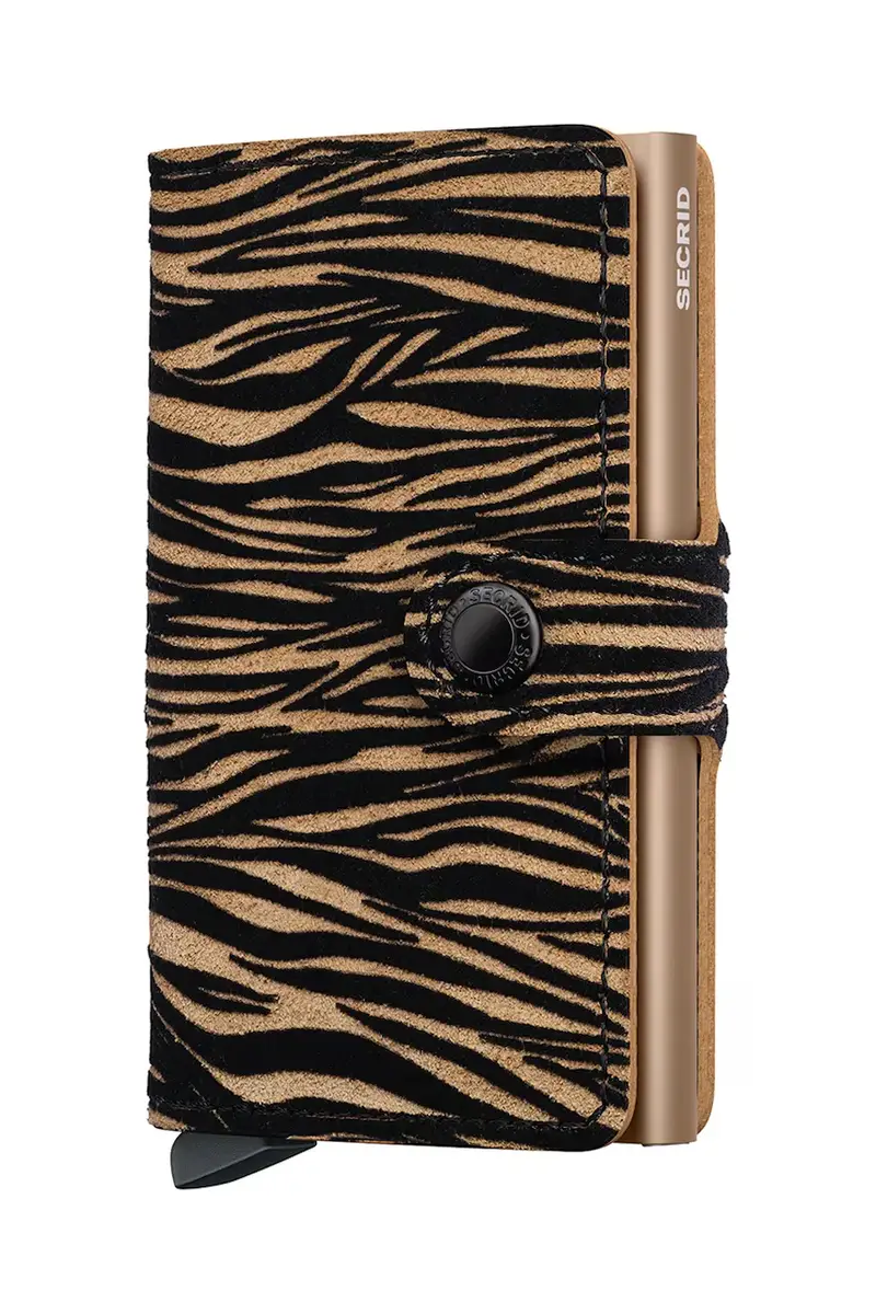 portafoglio in pelle colore beige MZe-Beige