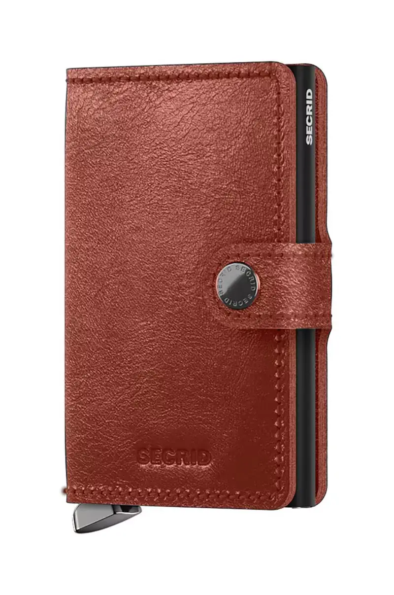 portafoglio in pelle colore marrone MBc-Brown