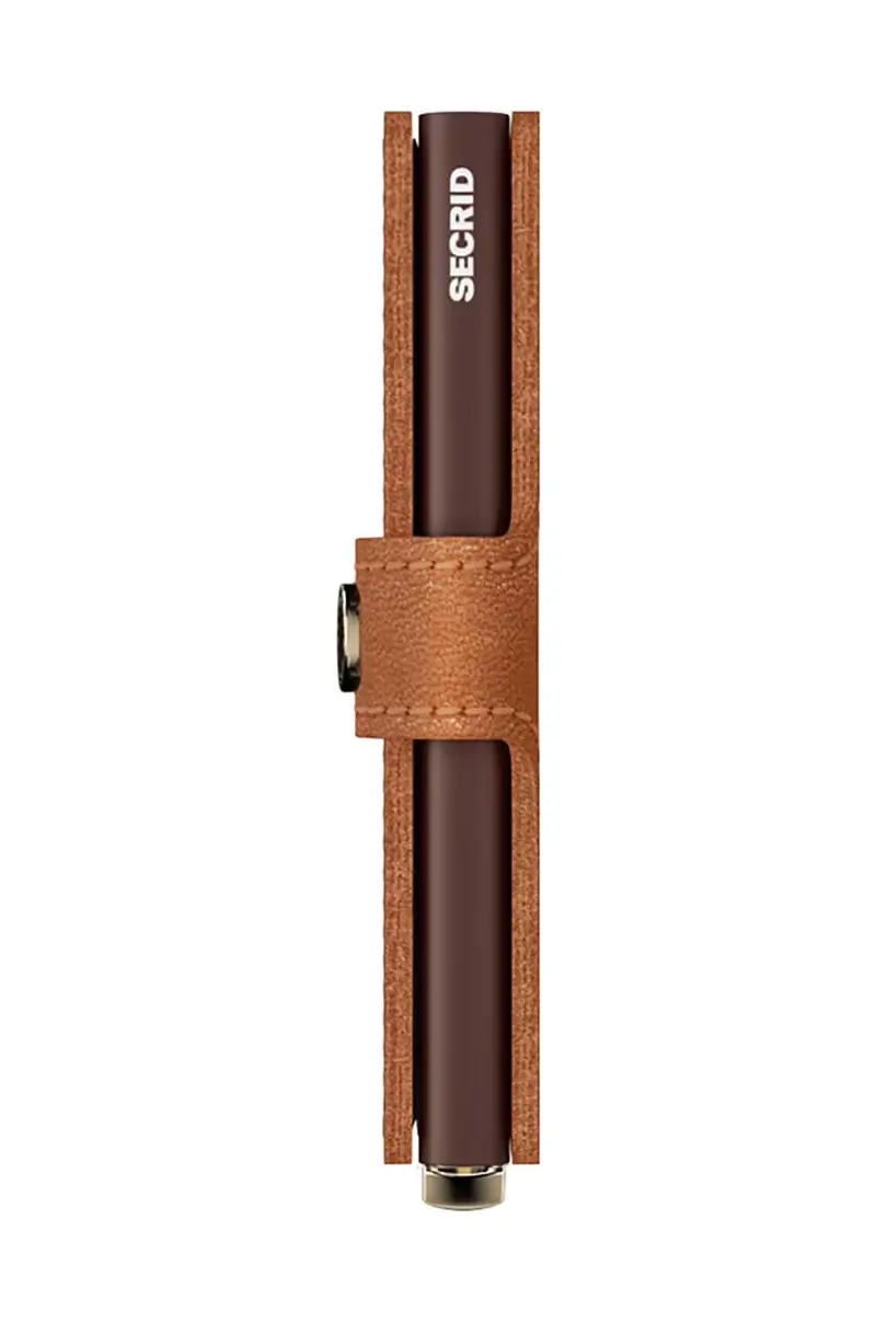 portafoglio in pelle colore marrone MEl-Cognac miniatura 5