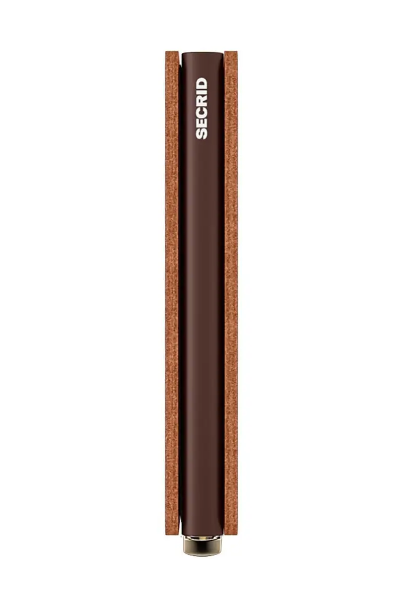 portafoglio in pelle colore marrone SEl-Cognac miniatura 5