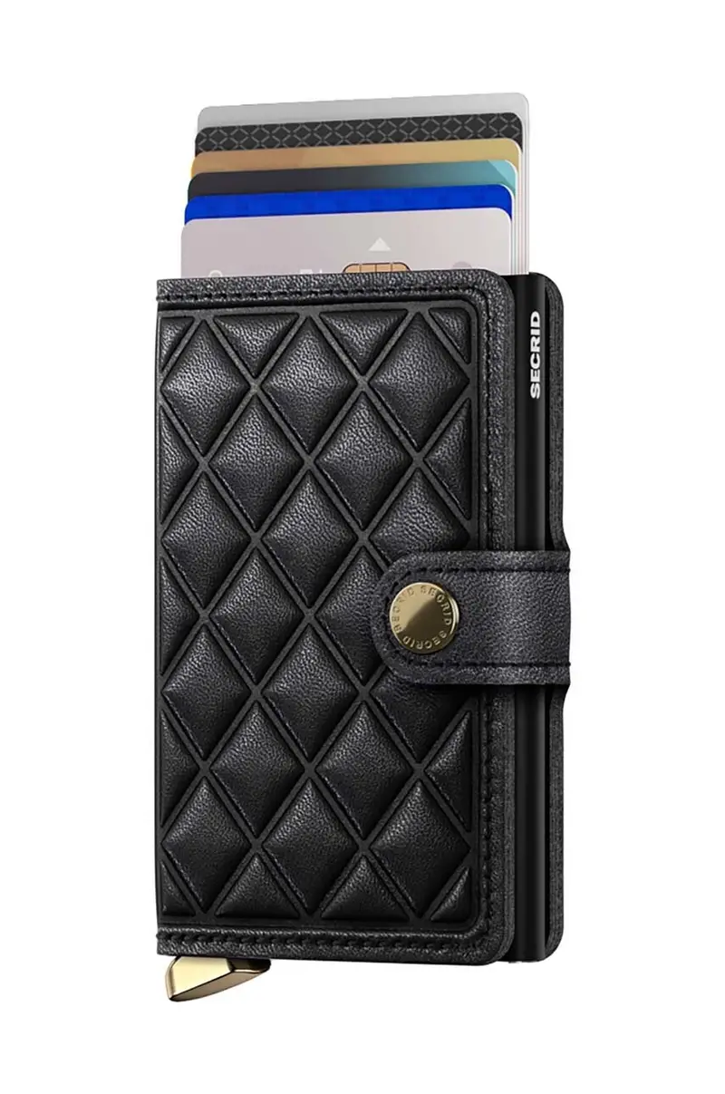 portafoglio in pelle colore nero MEd-Black miniatura 2