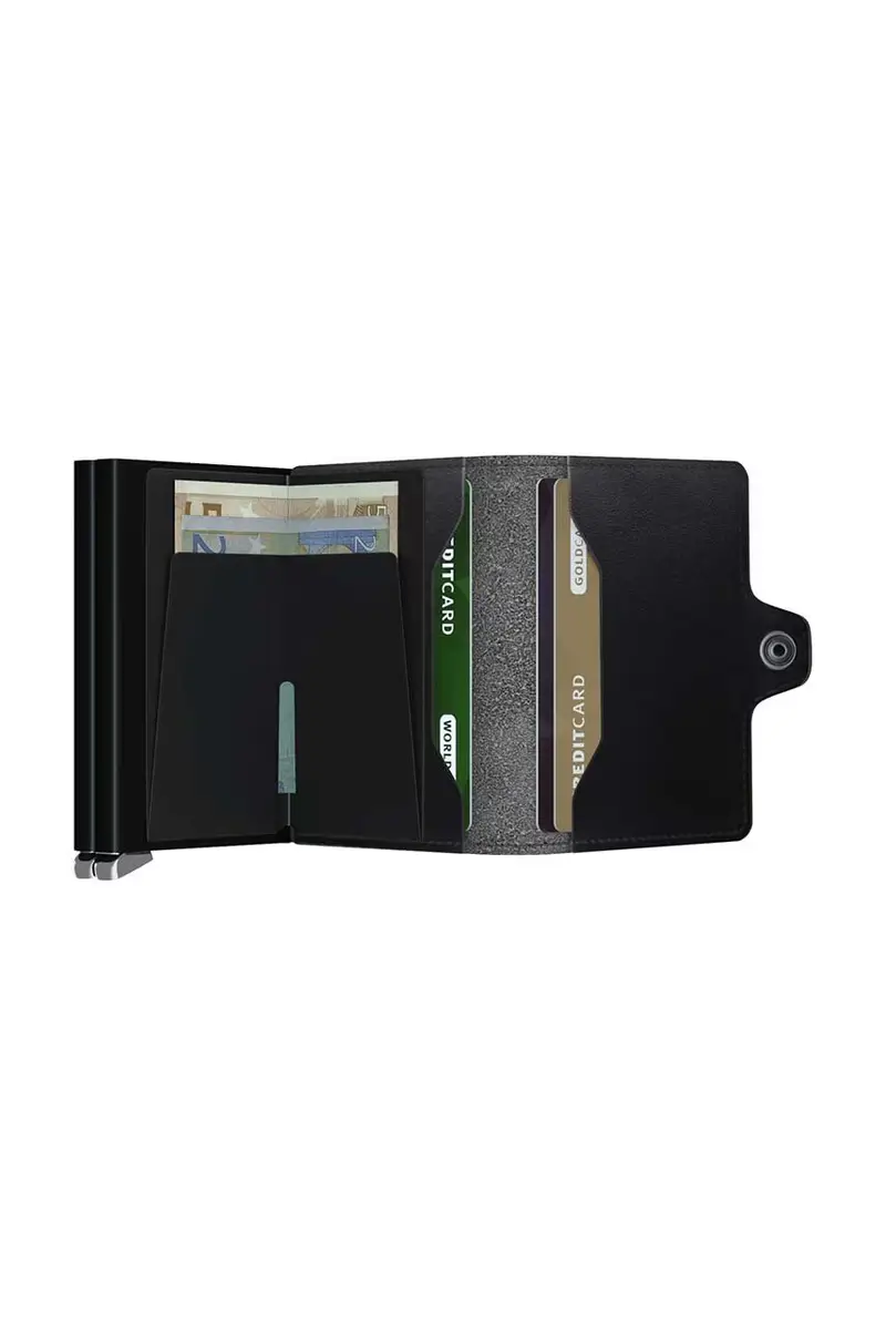 portafoglio in pelle colore nero TDu-Black miniatura 3