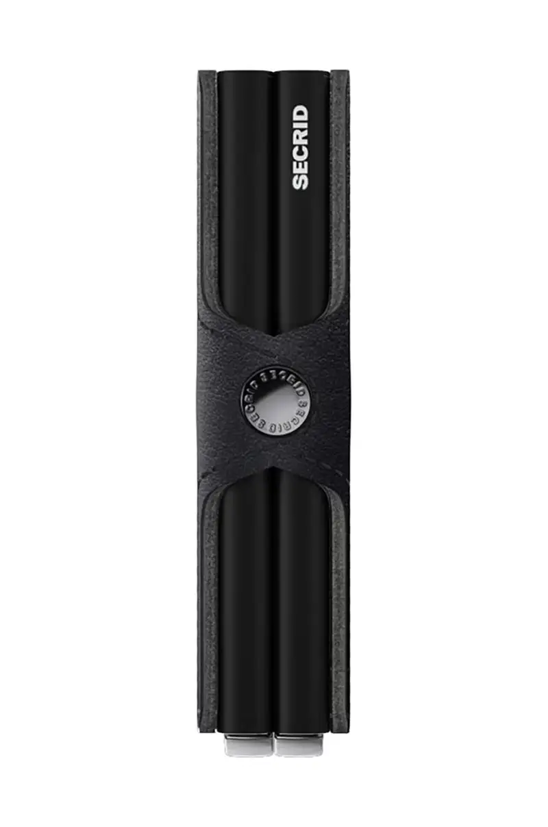 portafoglio in pelle colore nero TDu-Black miniatura 5