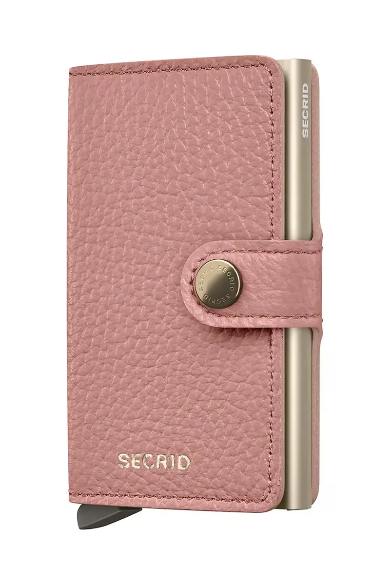 portafoglio in pelle colore rosa MPe-Rose