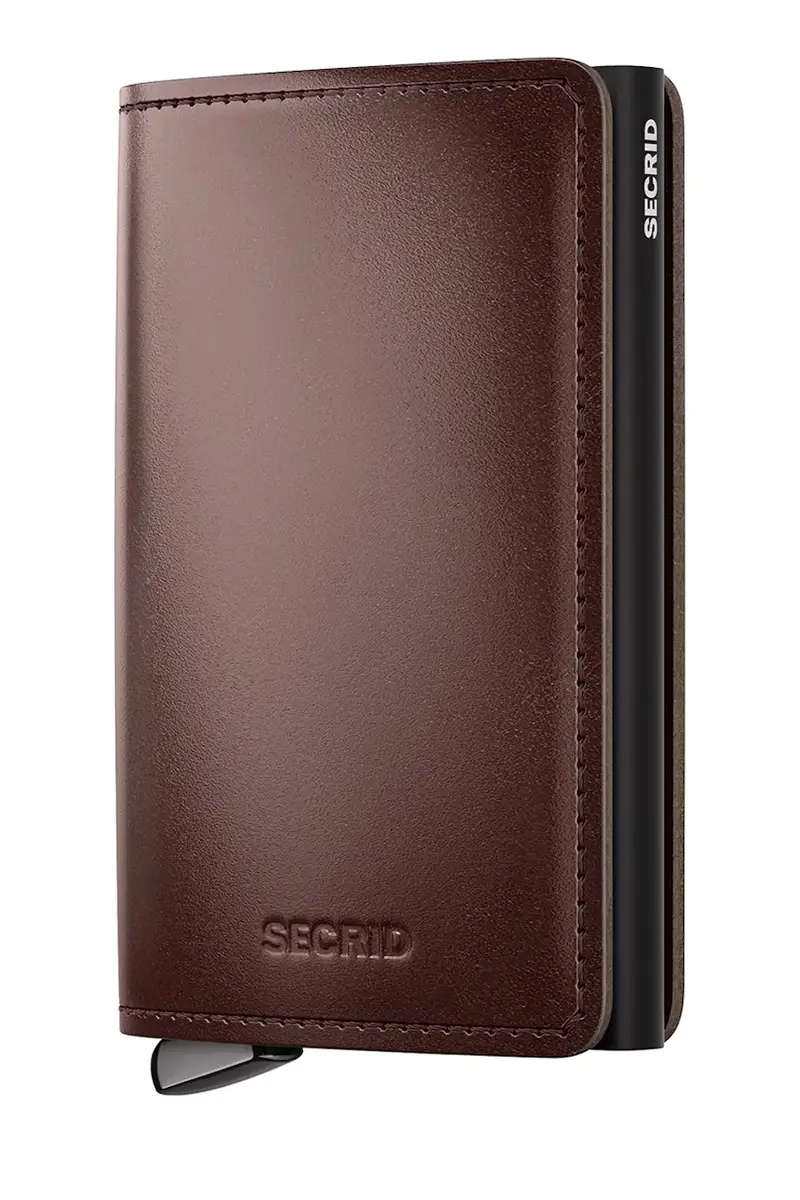 portafoglio in pelle DUSK colore marrone