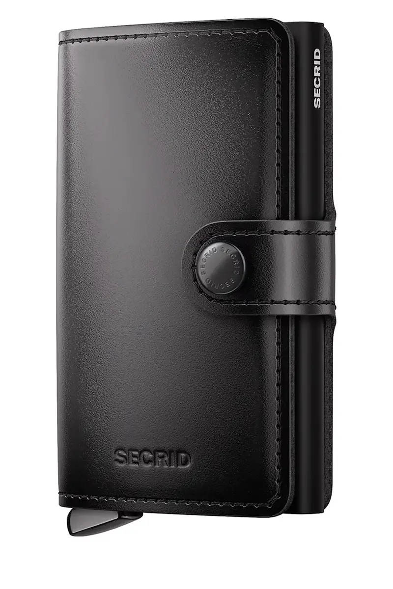 portafoglio in pelle DUSK colore nero