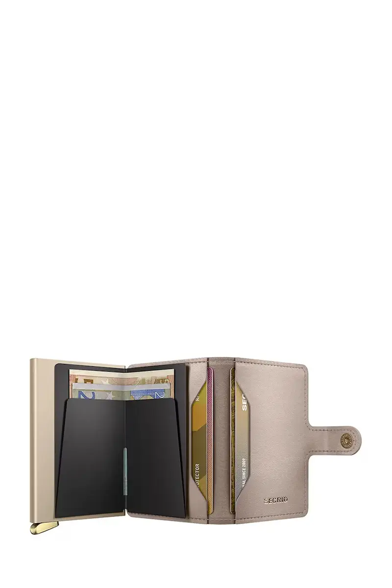 portafoglio in pelle EMBOSS DIAMOND colore grigio miniatura 3