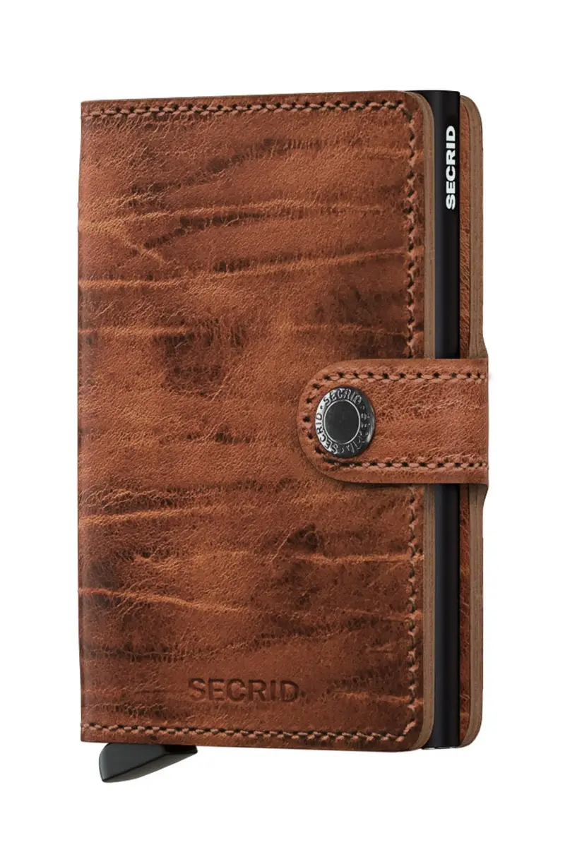 portafoglio in pelle Marrone