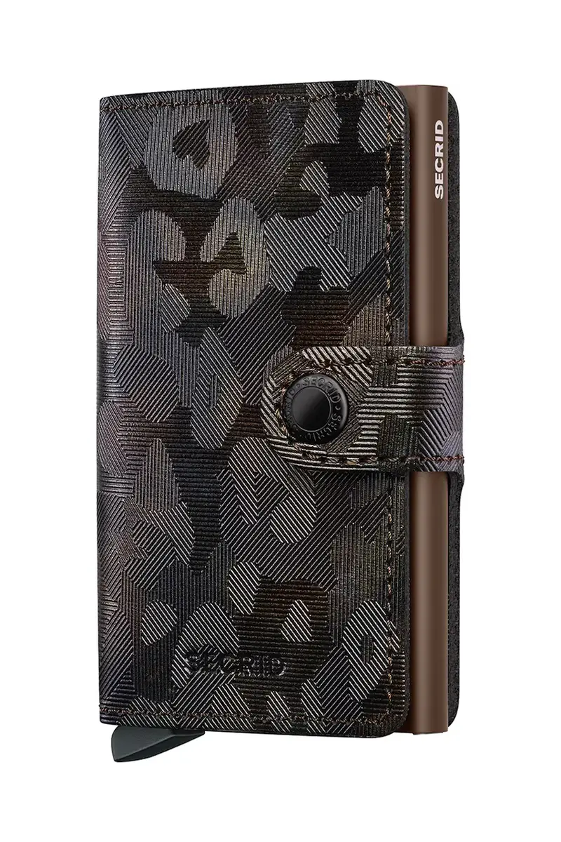 portafoglio in pelle Marrone