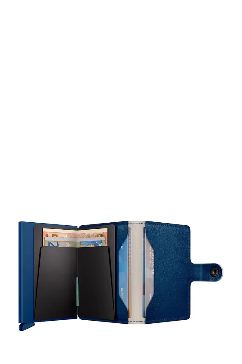 portafoglio in pelle Miniwallet Art Almond Blossom Bianco miniatura 3