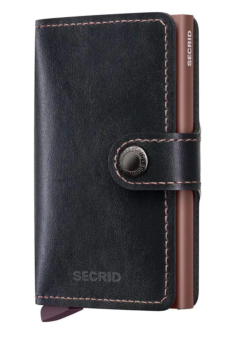 portafoglio in pelle MIRUM colore nero