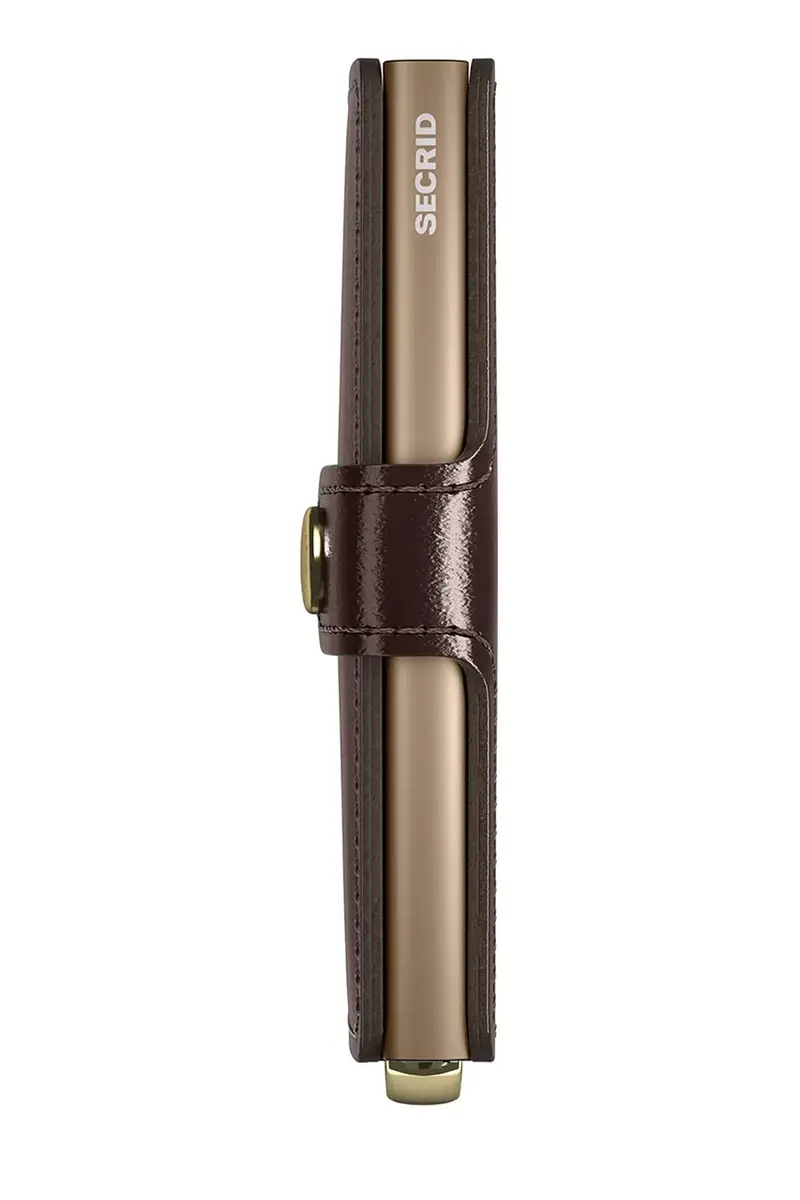 portafoglio in pelle NAPLAK colore granata miniatura 5