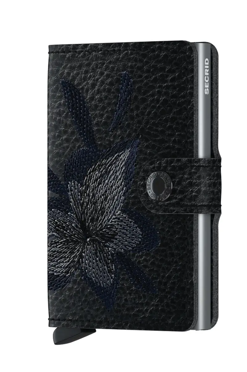 portafoglio in pelle Nero