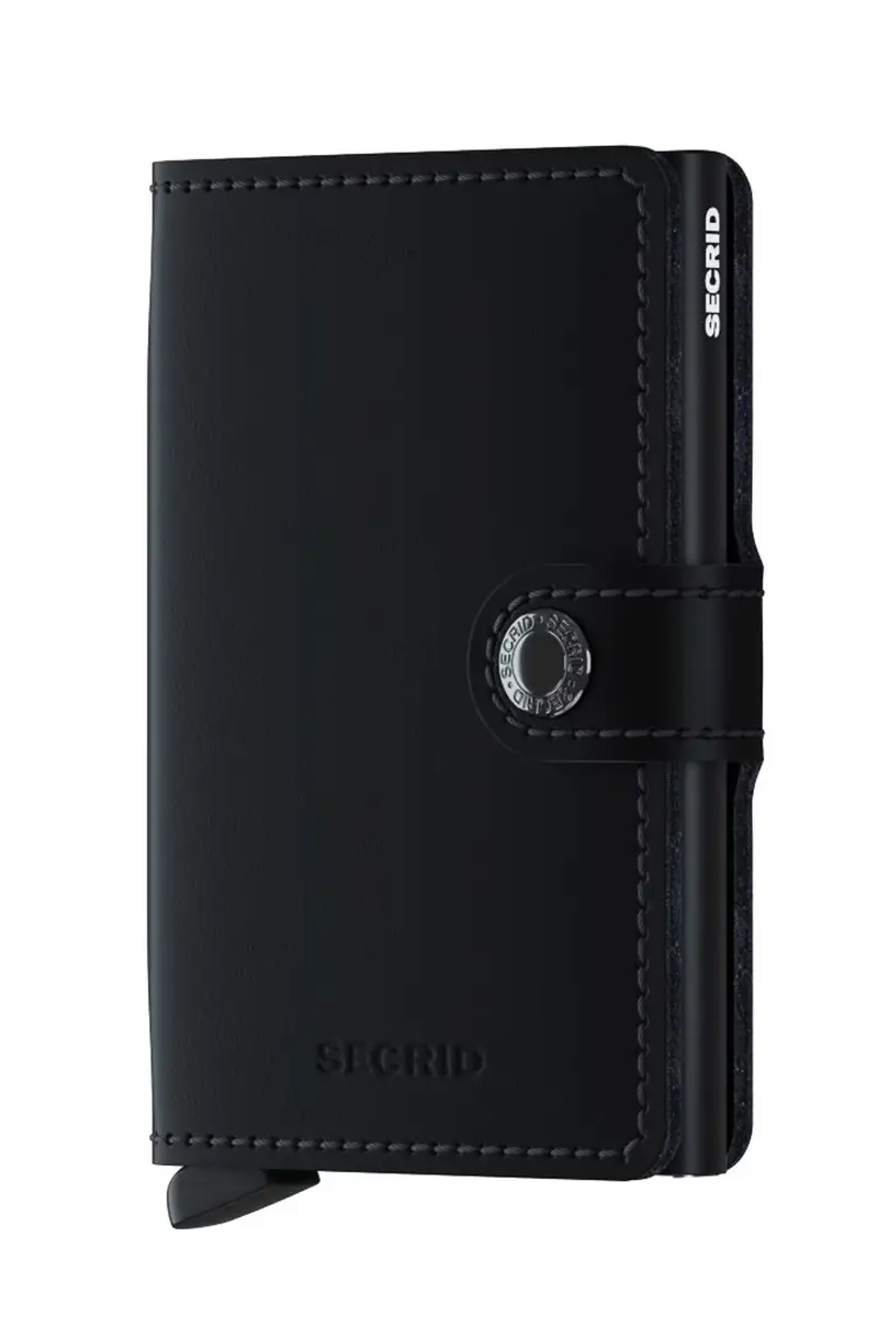 portafoglio in pelle Nero