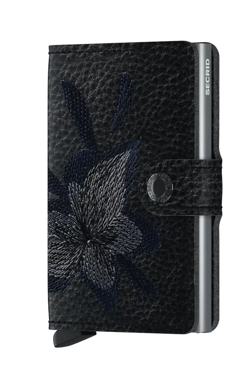 portafoglio in pelle Nero