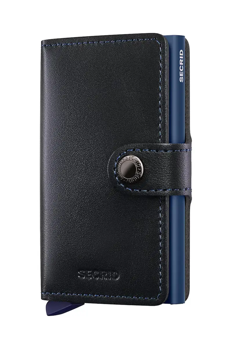 portafoglio in pelle Nero