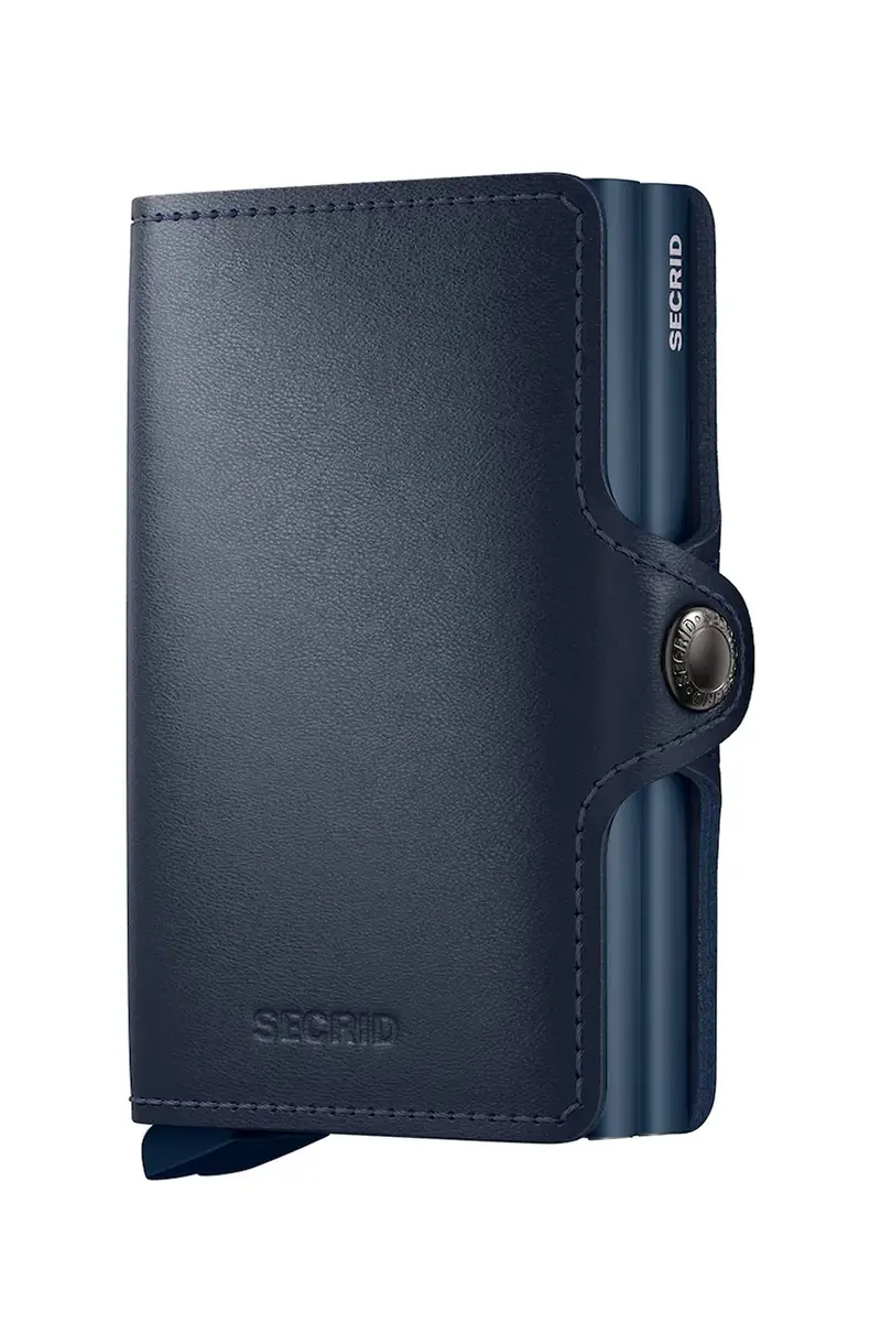 portafoglio in pelle ORIGINAL Blu navy