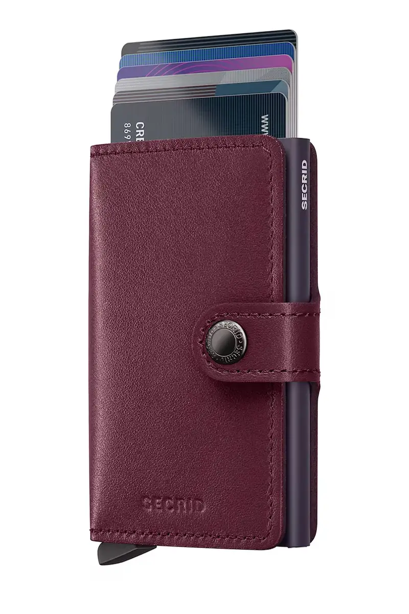 portafoglio in pelle ORIGINAL colore nero Granata miniatura 2