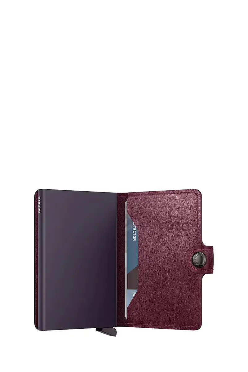 portafoglio in pelle ORIGINAL colore nero Granata miniatura 4