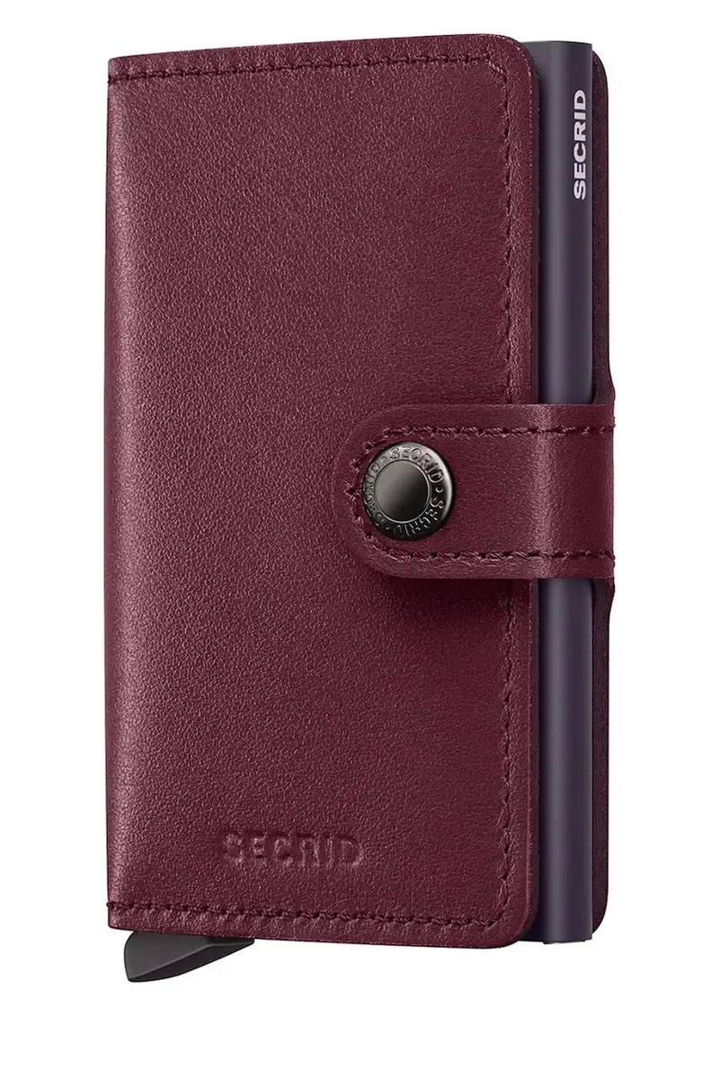 portafoglio in pelle ORIGINAL Granata