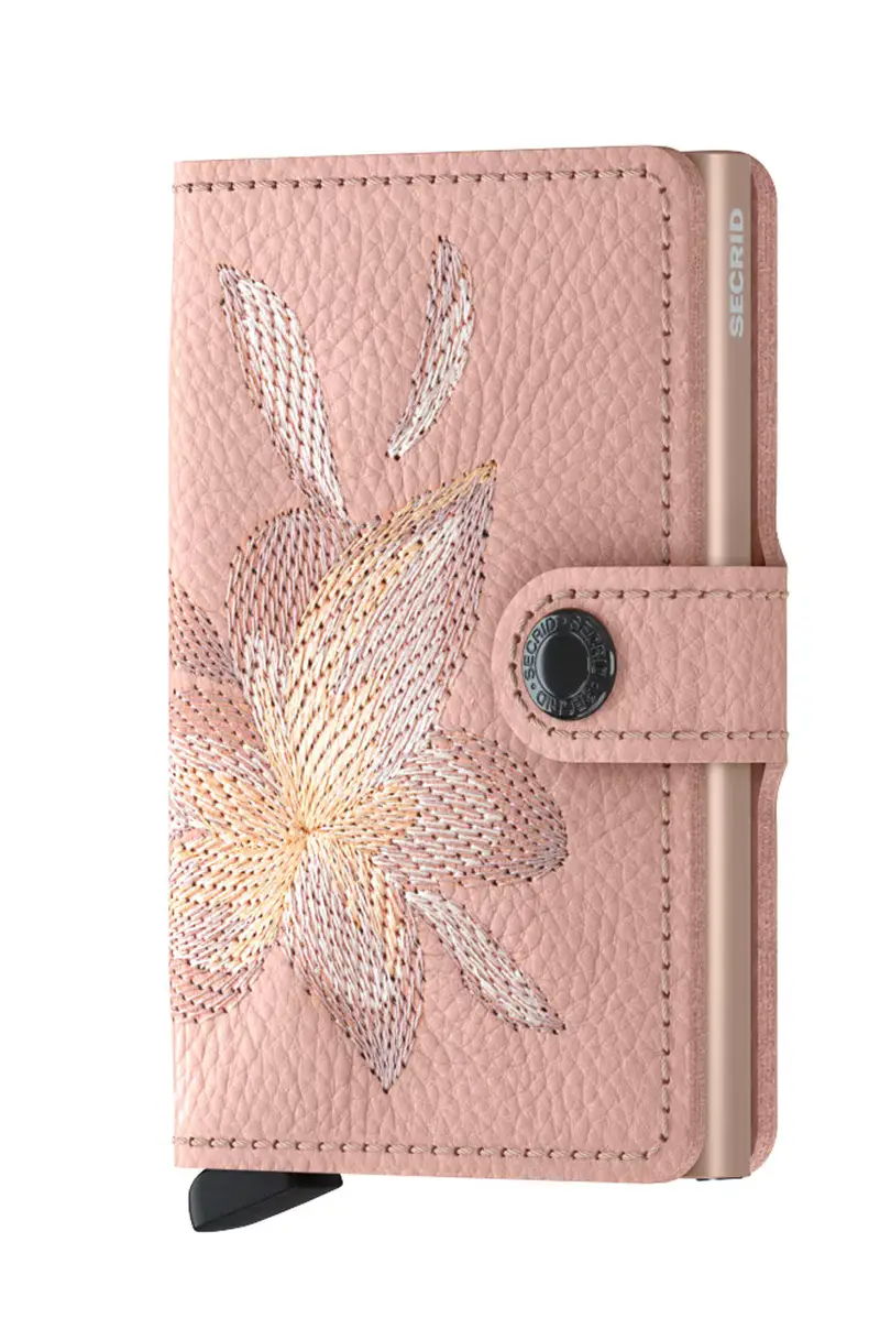 portafoglio in pelle Rosa