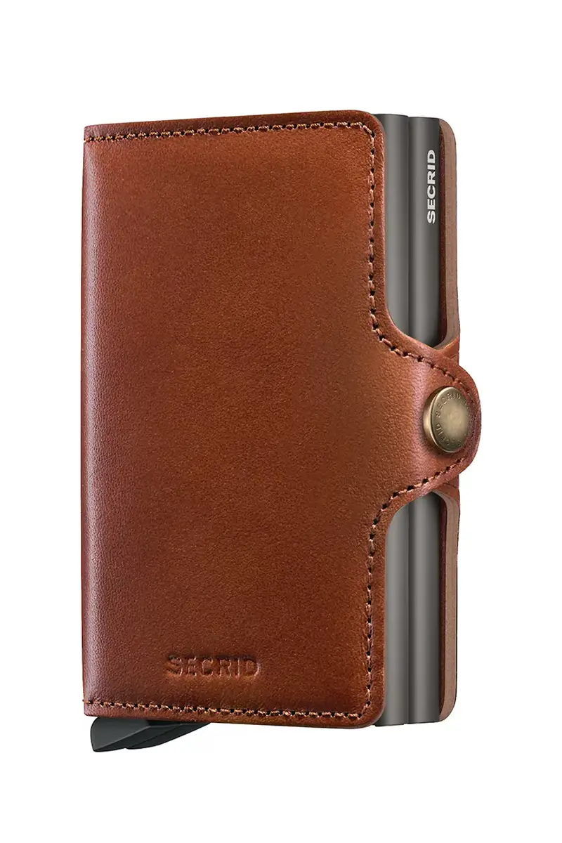 portafoglio in pelle TEXANO colore marrone