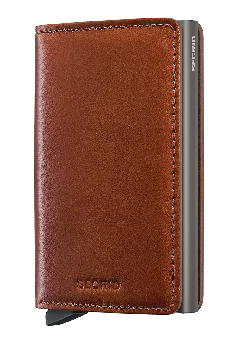 portafoglio in pelle TEXANO colore marrone