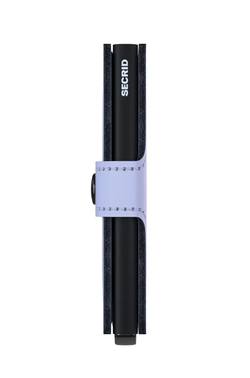 portafoglio in pelle Violetto miniatura 5