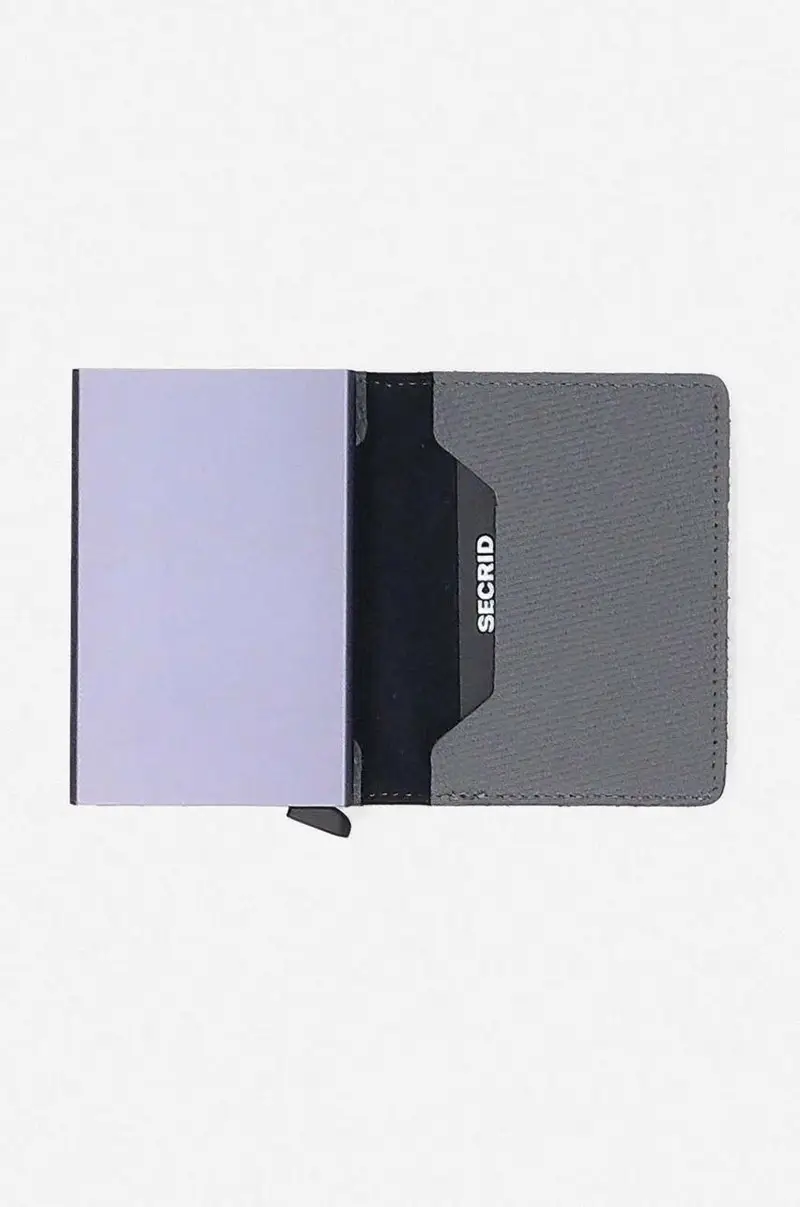 portafoglio Portfel Secrid Slimwallet Carbon SCA-COOL GREY Grigio miniatura 2