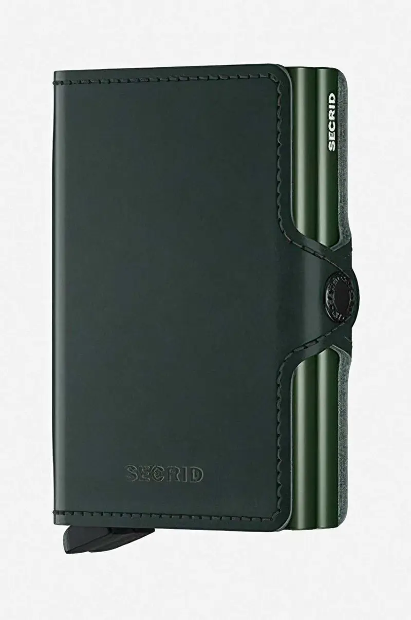 portafoglio Portfel Secrid Twinwallet Original TO-GREEN Verde