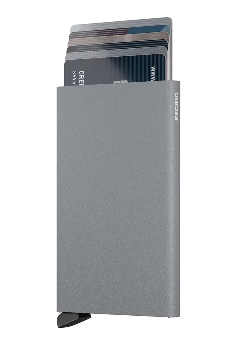 portafoglio Powder Black colore nero Grigio miniatura 2