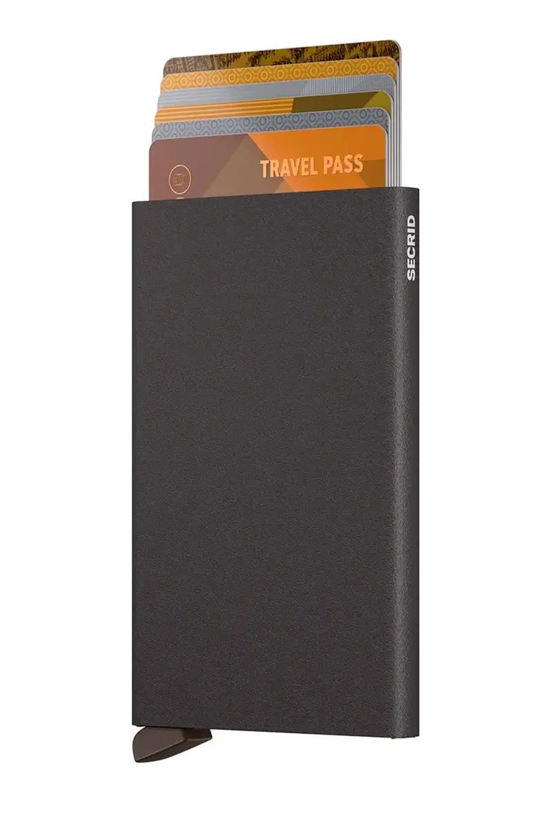 portafoglio Powder Black colore nero Marrone miniatura 2