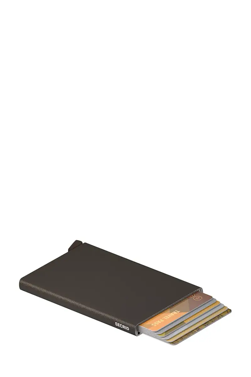 portafoglio Powder Black colore nero Marrone miniatura 3