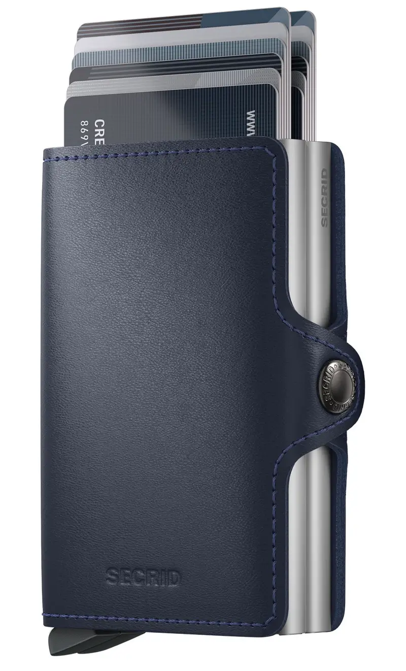 Portafoglio secrid twin original, colore blu miniatura 2