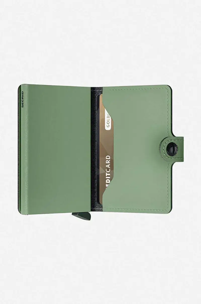 Secrid Portafoglio Verde con Cardprotector miniatura 3