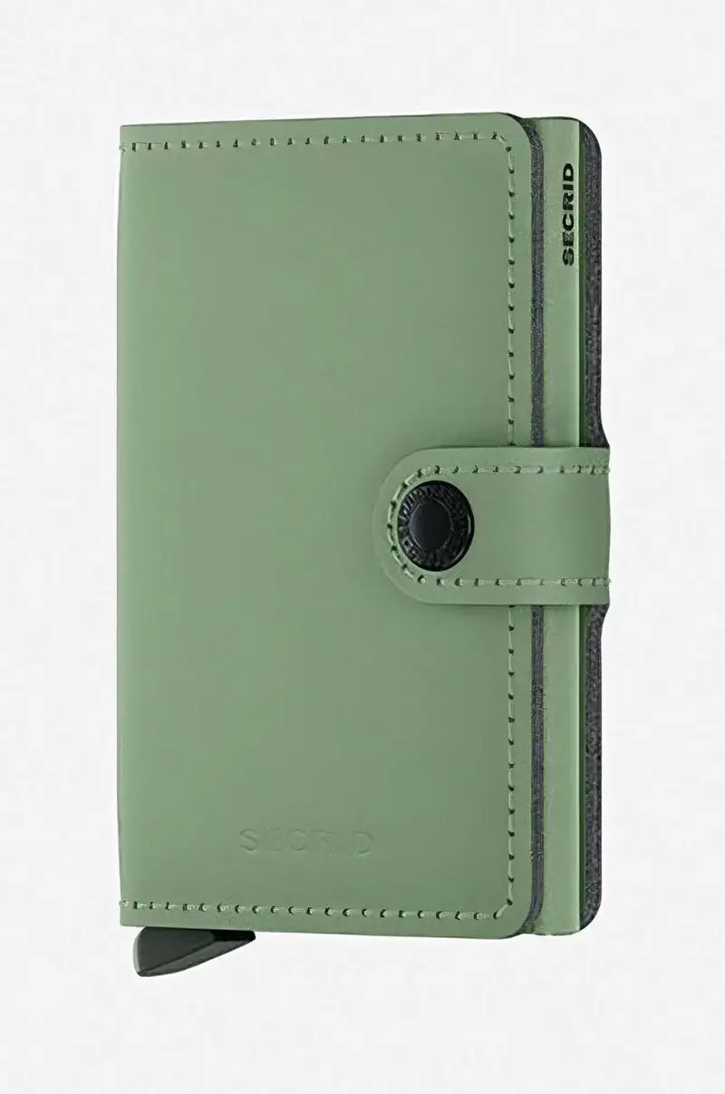Secrid Portafoglio Verde con Cardprotector