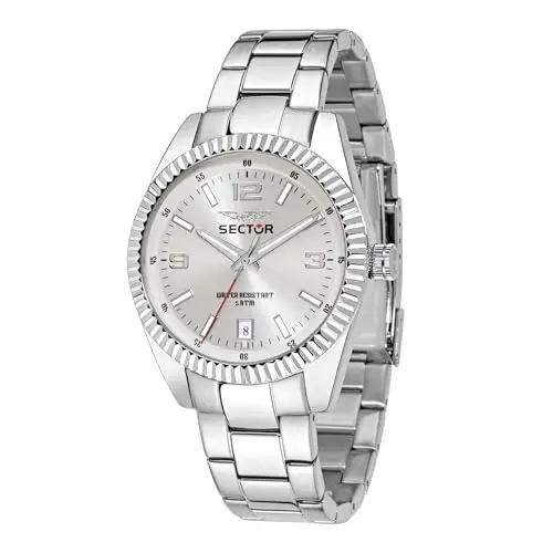 Sector 240 R3253476003, Orologio da polso Uomo, Argento