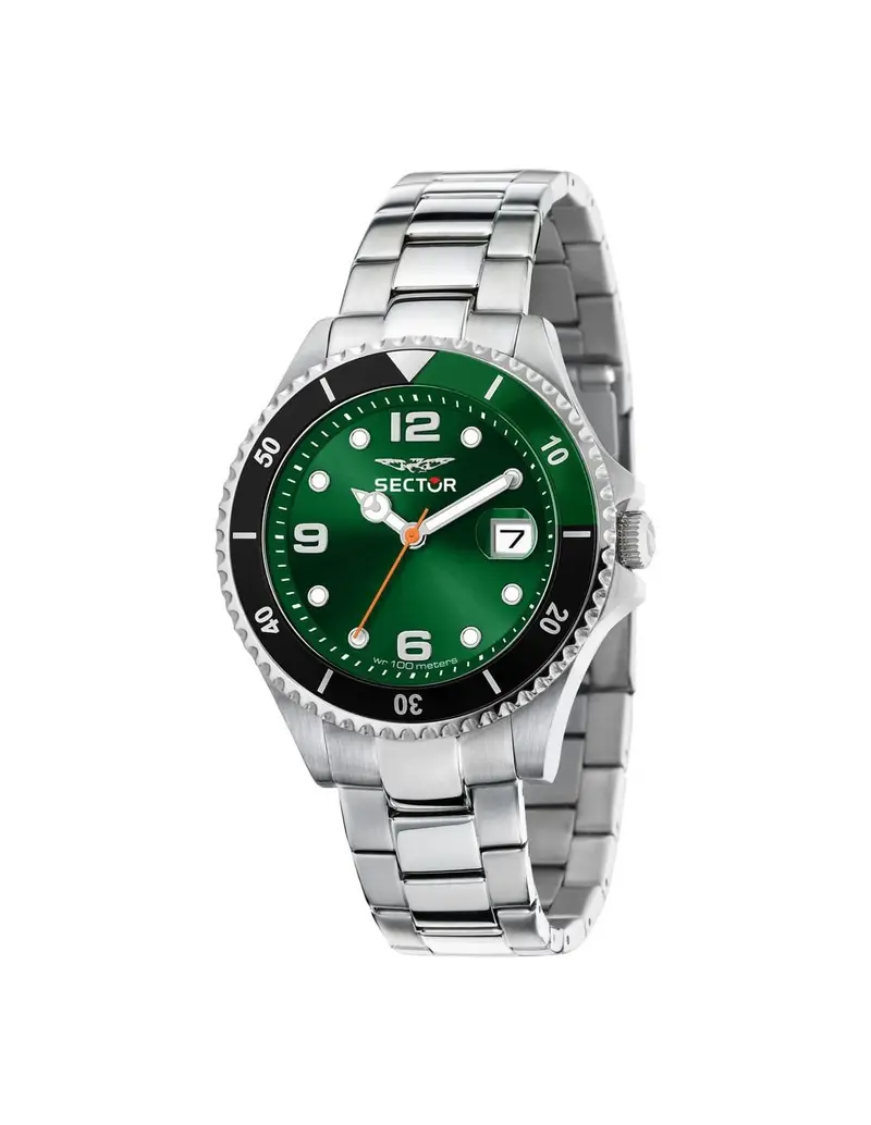 Orologio SECTOR 230 R3253161050 Green Silver