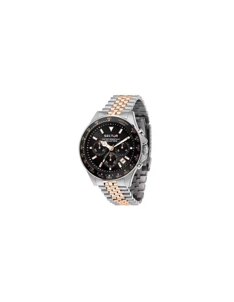 OROLOGIO SECTOR 230 R3273661031 Black Silver Gold
