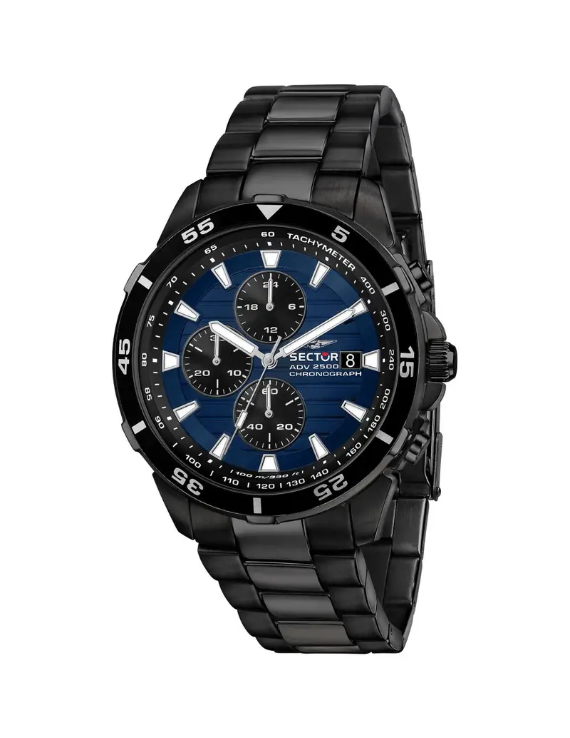 Orologio SECTOR ADV2500 Gent Chrono in Acciaio - R3273643001