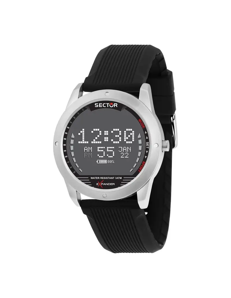 Orologio SECTOR EX-43 39MM Digital R3251239003 Black