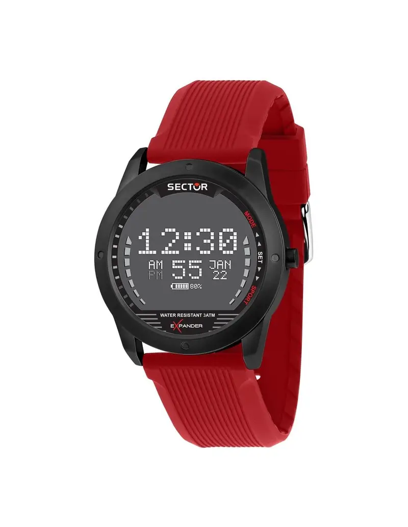 Orologio SECTOR EX-43 39MM Digital R3251239005 Red