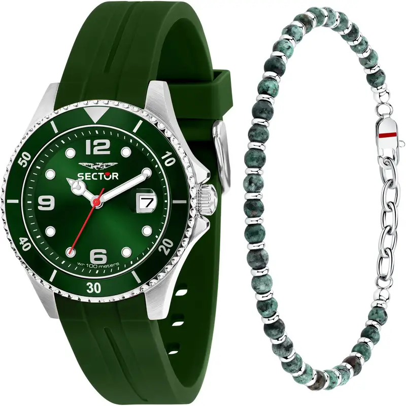 Orologio Uomo Sector r3251161059 39 mm GREEN